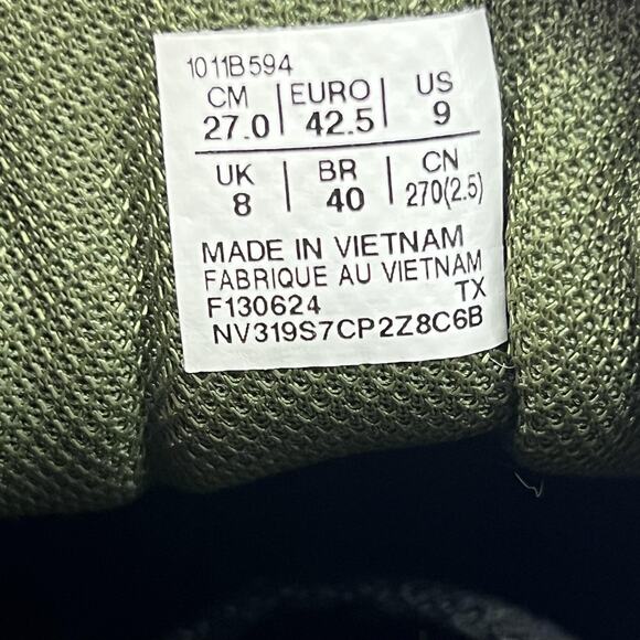 Asics GEL-Excite Trail 2 Running Shoes Men Size 9 Green Black Comfort Sneakers - Picture 8 of 9